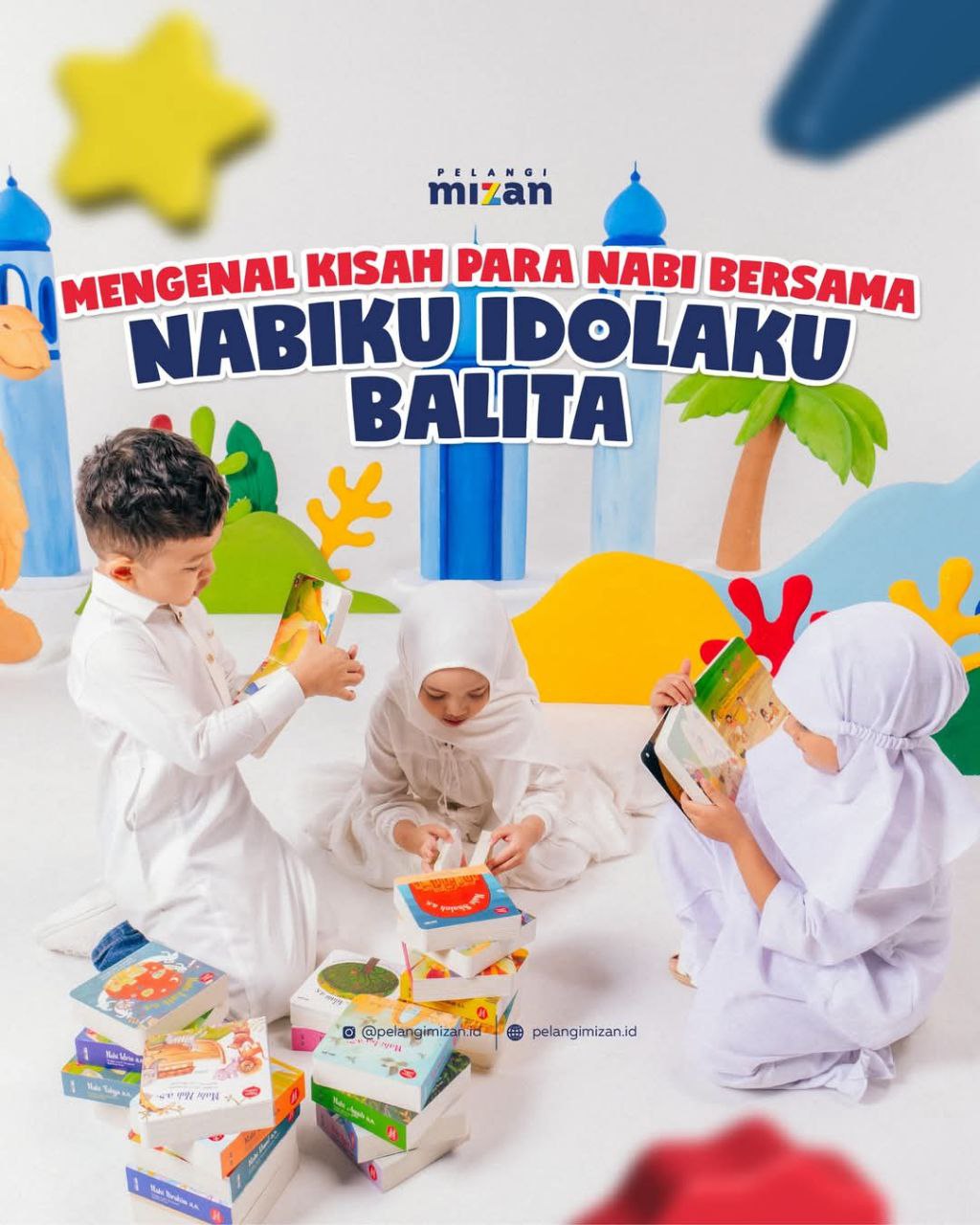 Paket Buku cerita Kisah Nabi untuk Balita
