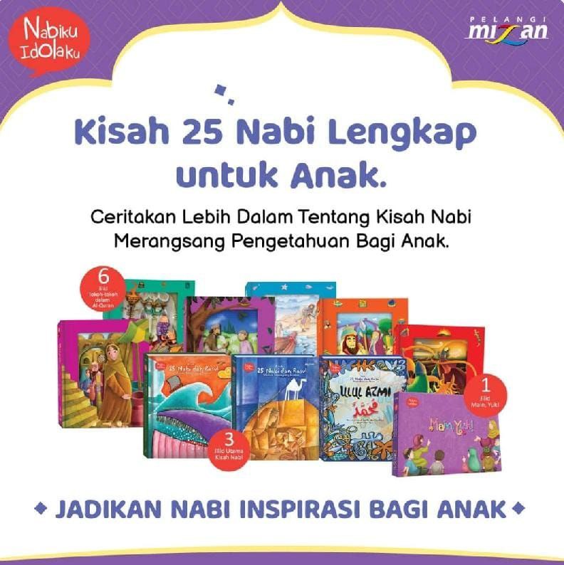Paket Buku cerita Kisah Nabi untuk Anak