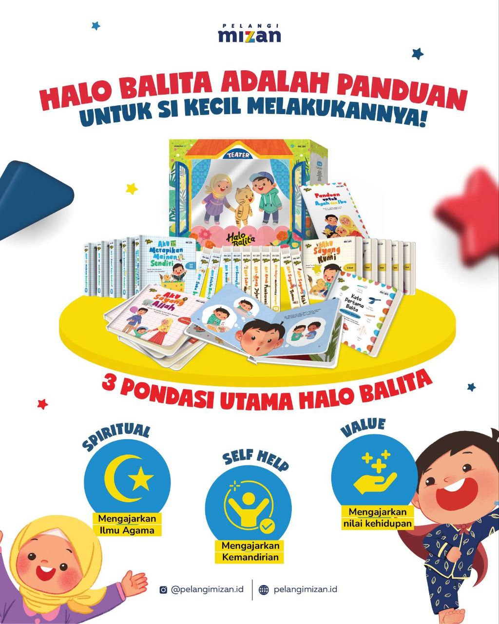 Paket buku Hallo Balita