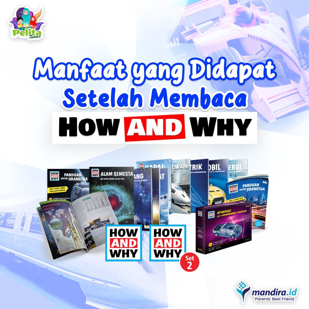 Paket Buku How and Why Vol 1